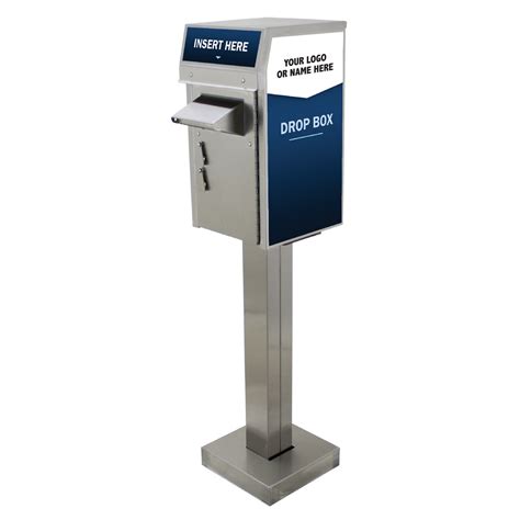 stainless steel rental drop box